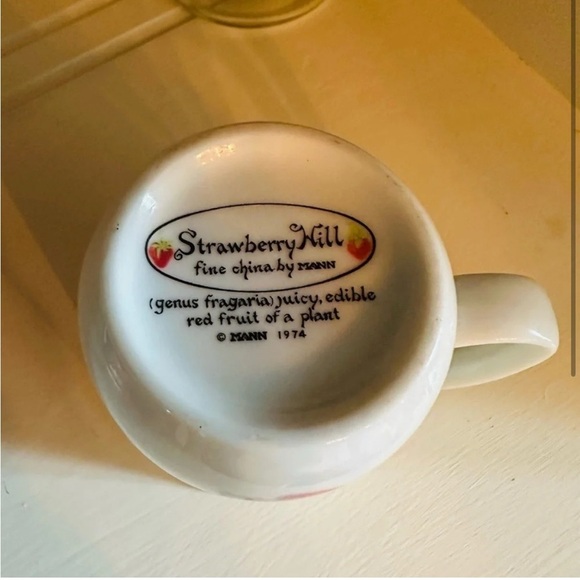 Vintage Strawberry Hill by Mann Coffee
Mug• 1974 • cottagecore Decor - Picture 2 of 2